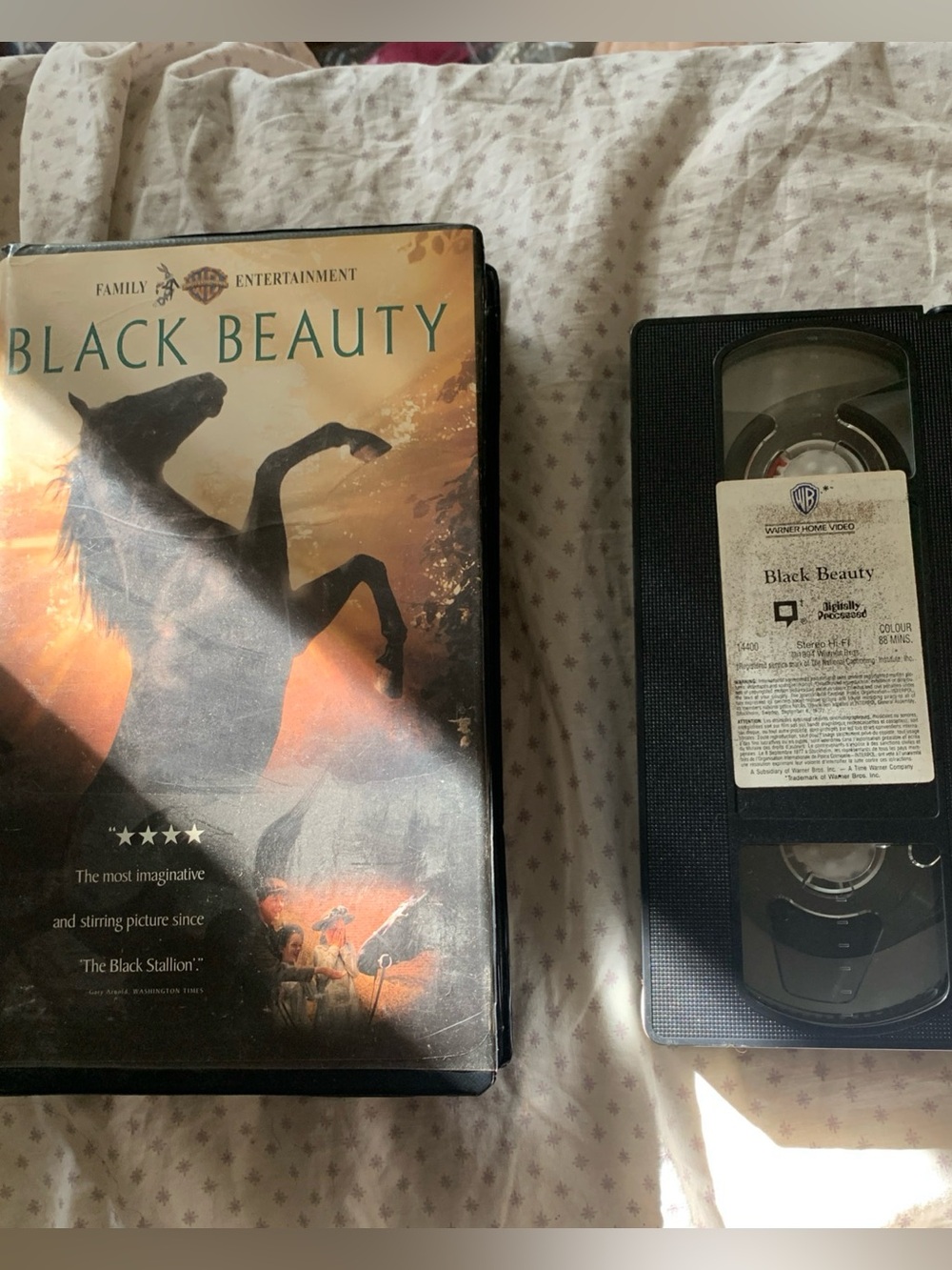 Vintage Black Beauty VHS Tape